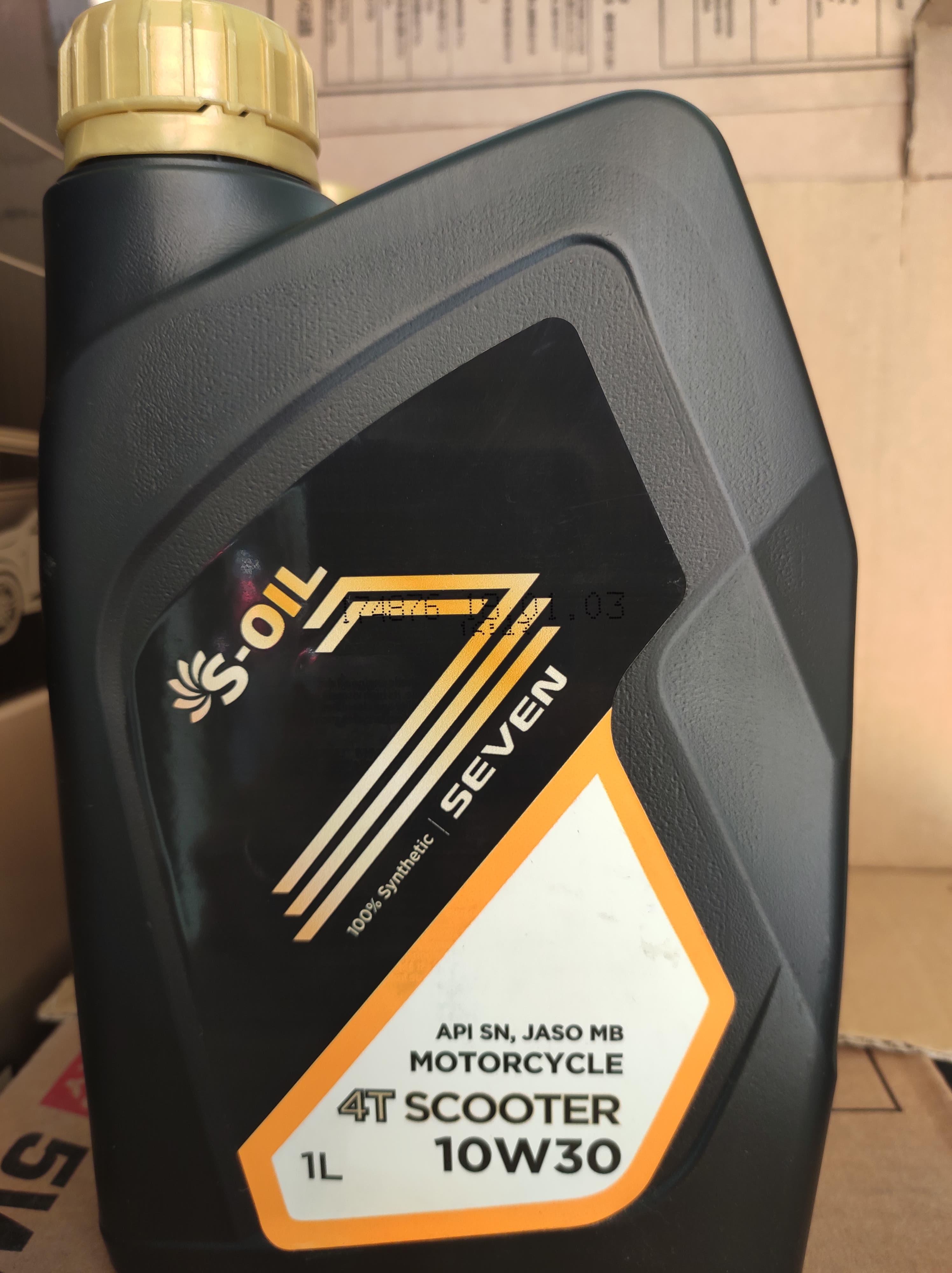 S-OIL SCOOTER 10W30- 1L