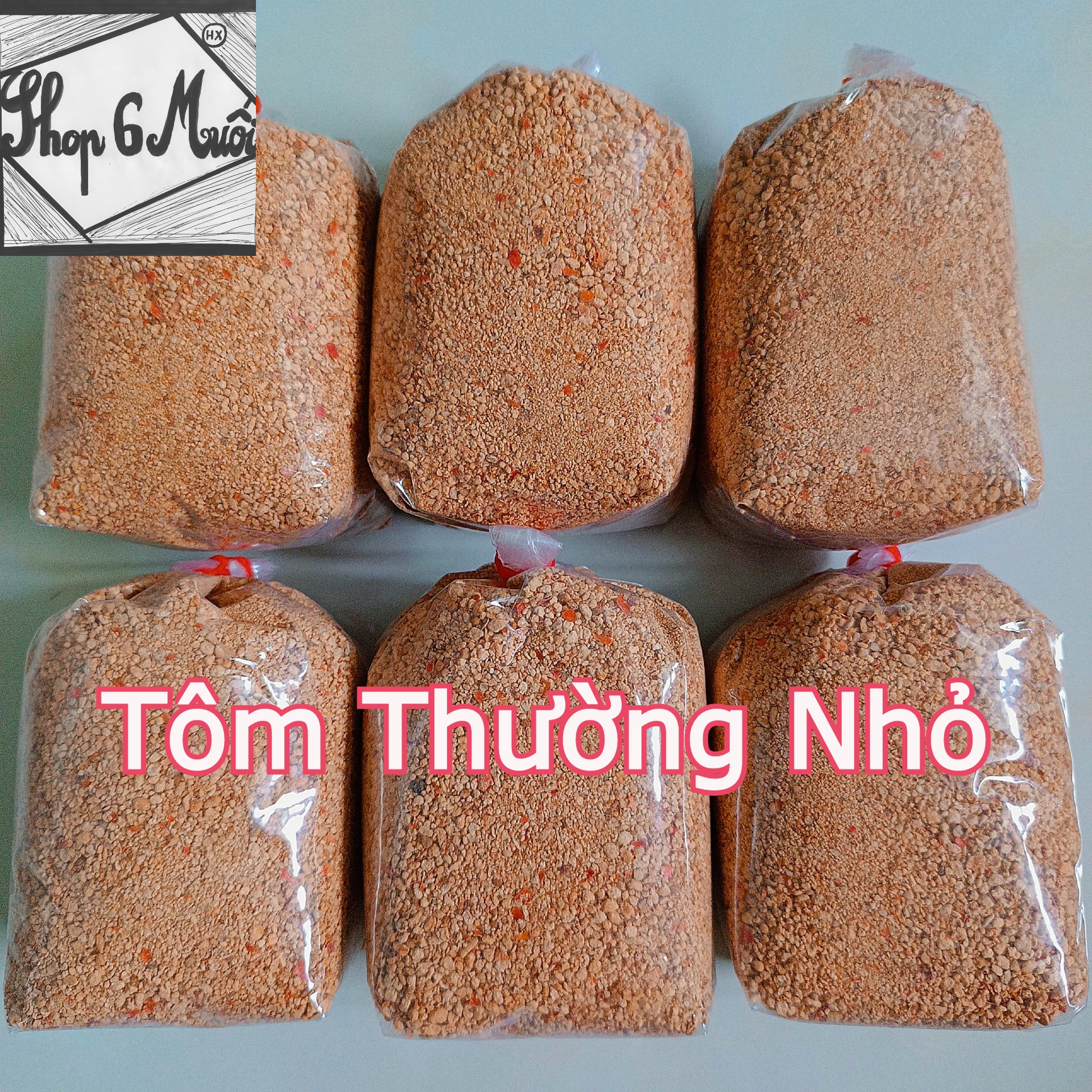 Muối tôm Tây Ninh Ngọc Châu loại thường hột nhỏ