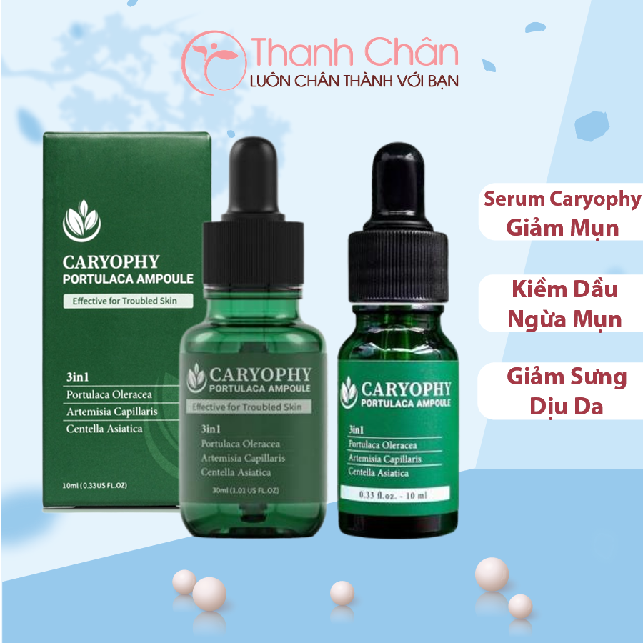 Tinh chất giảm mụn và mờ thâm Caryophy Portulaca Ampoule