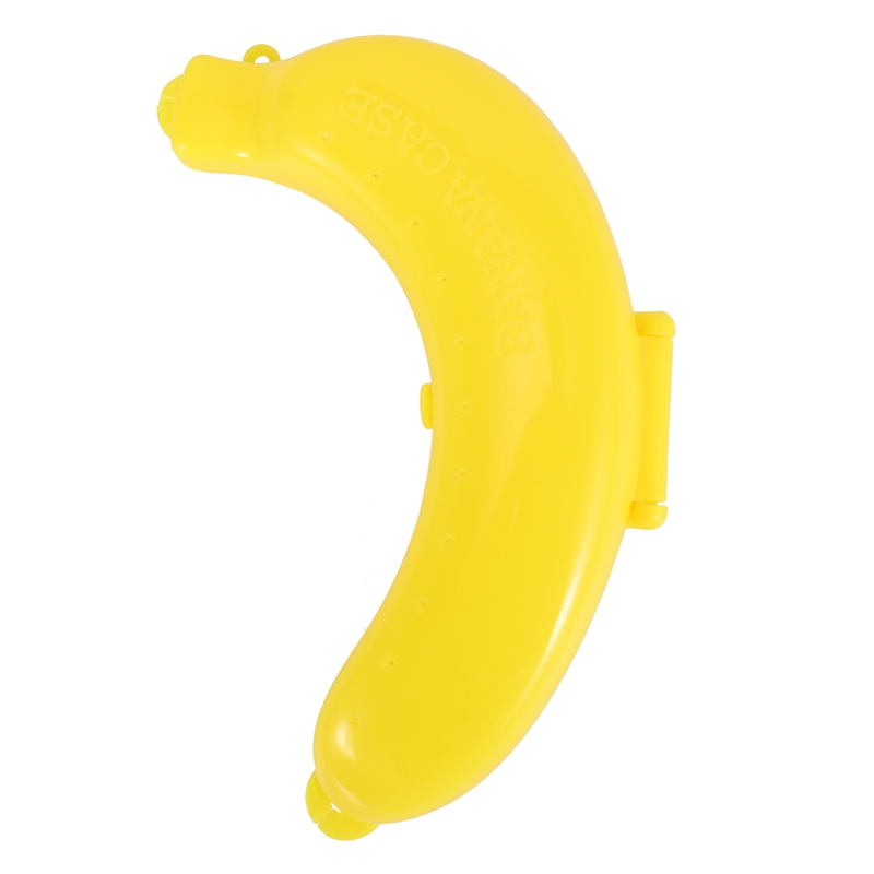 Cute Fruit Banana Protector Box Holder Case Lunch Container Storage Banana