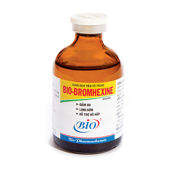 [HCM]BIO-BROMHEXINE chai 50ml. Giảm ho- Long đờm chó mèo heo gà