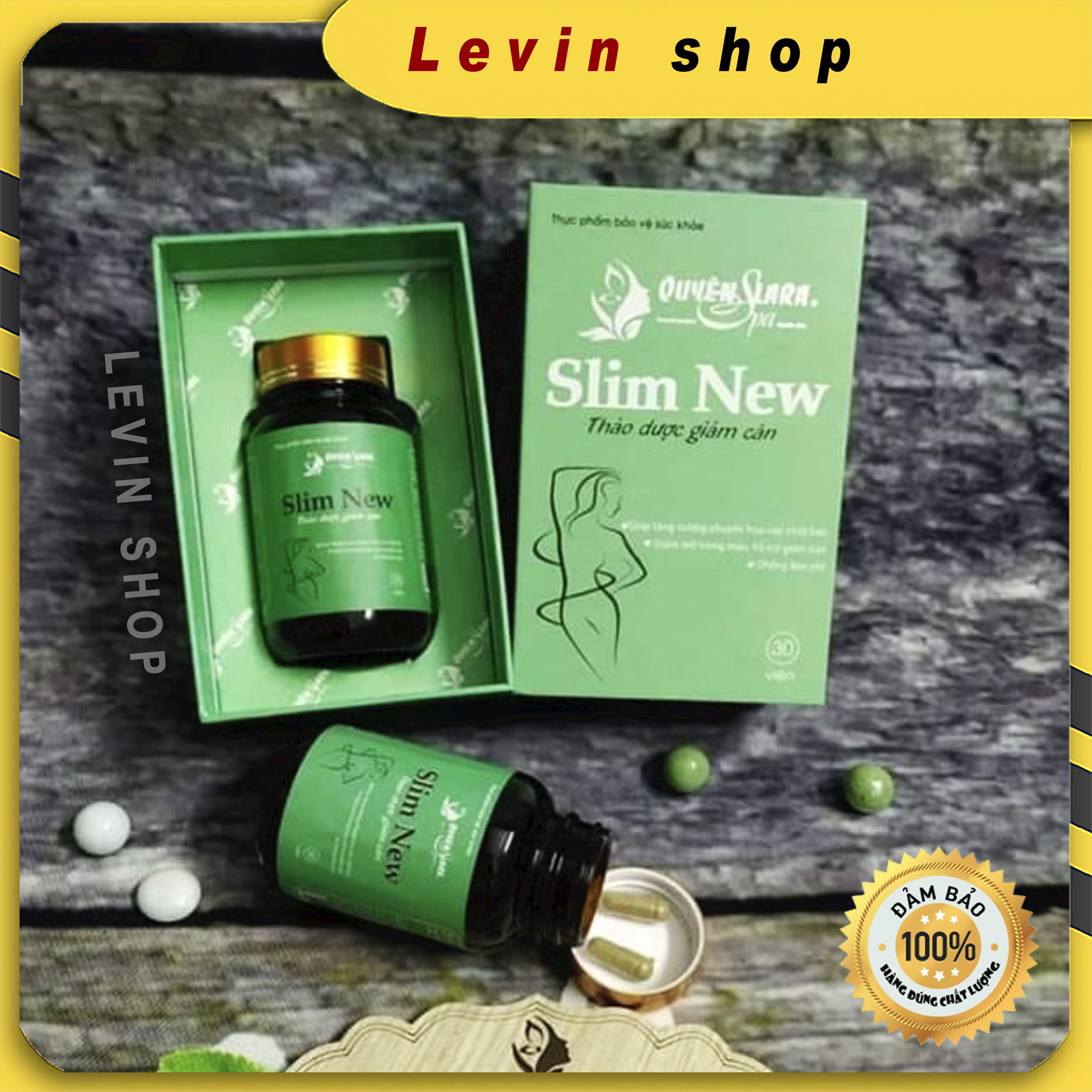 Viên giảm cân thiên nhiên Slim New - Quyên Lara