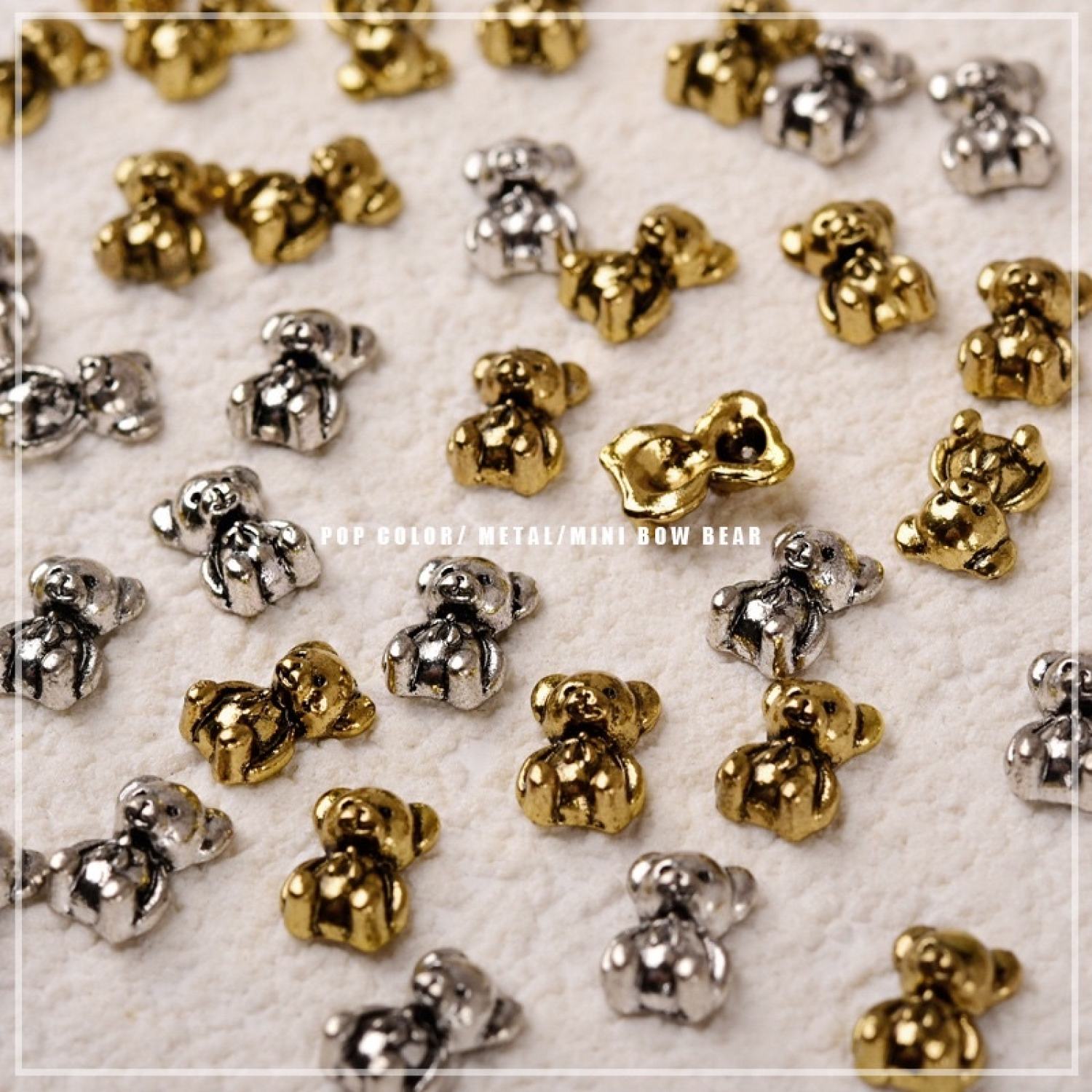 Charm gấu set 10 charm