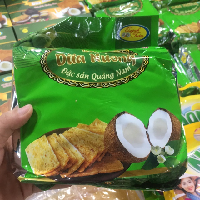 Combo 5 gói bánh dừa nướng Quảng Nam Siêu Rẻ Ăn Là Ghiền