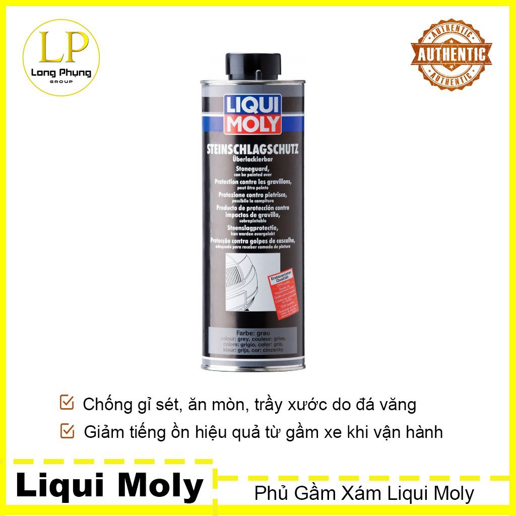 [HCM]Chai Xịt Phủ Gầm Xe Ô Tô Liqui Moly Xám - Đen 1L [Chính Hãng]