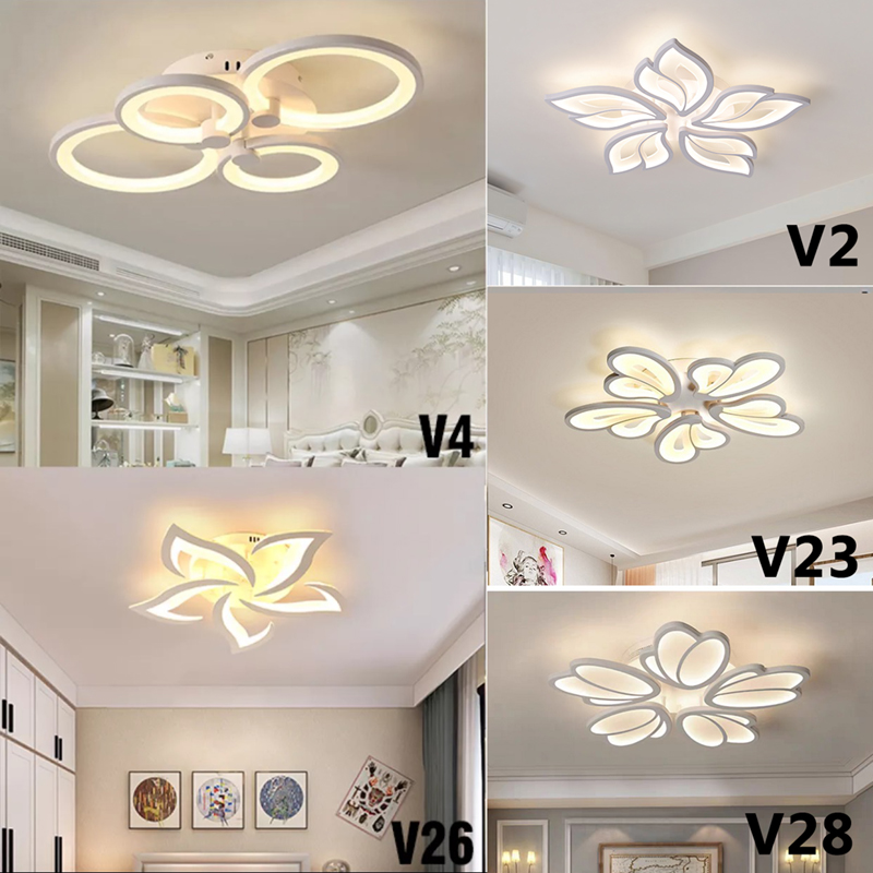 Đèn Ốp Trần Trang Trí Phòng Khách Hiện Đại Hình Hoa 6 Cánh- Kailas. Thiết kế sang trọng, hiện đại, thích hợp với nhiều không gian và phong cách nội thất.