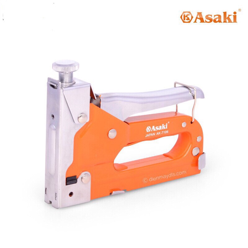 Súng bắn ghim có tăng lực, bắn 3 kiểu ghim п u t asaki ak-7106 - súng bấm ghim 3 tác dụng đa năng