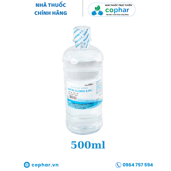 Nước muối vô trùng 3/2