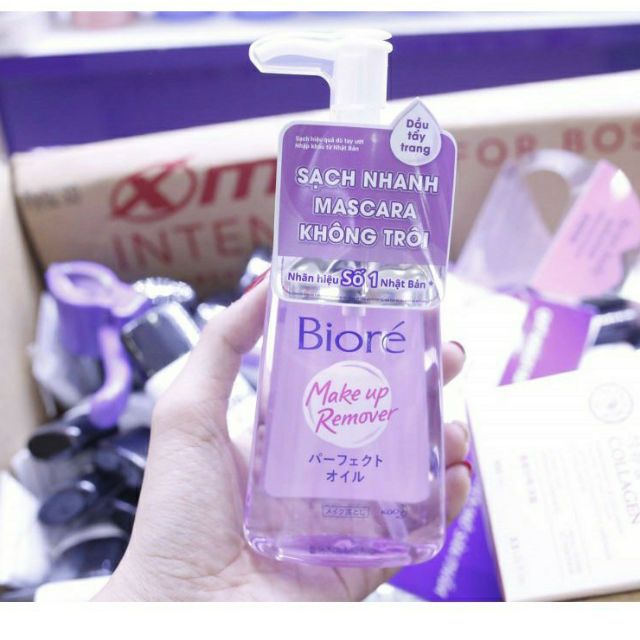 Dầu tẩy trang biore makeup remover perfect oil 150ml date 2022