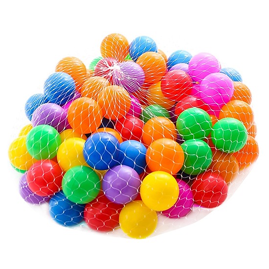 Combo 100 fruit plastic ball for baby
