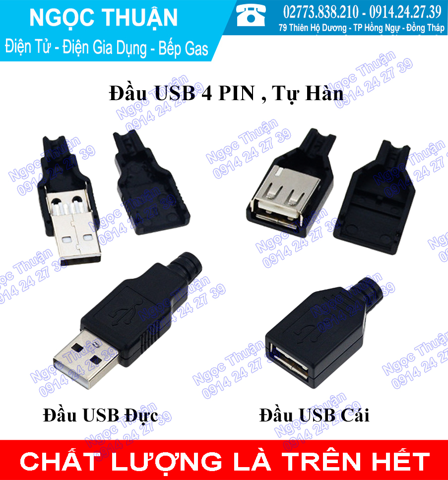 Cặp đầu usb
