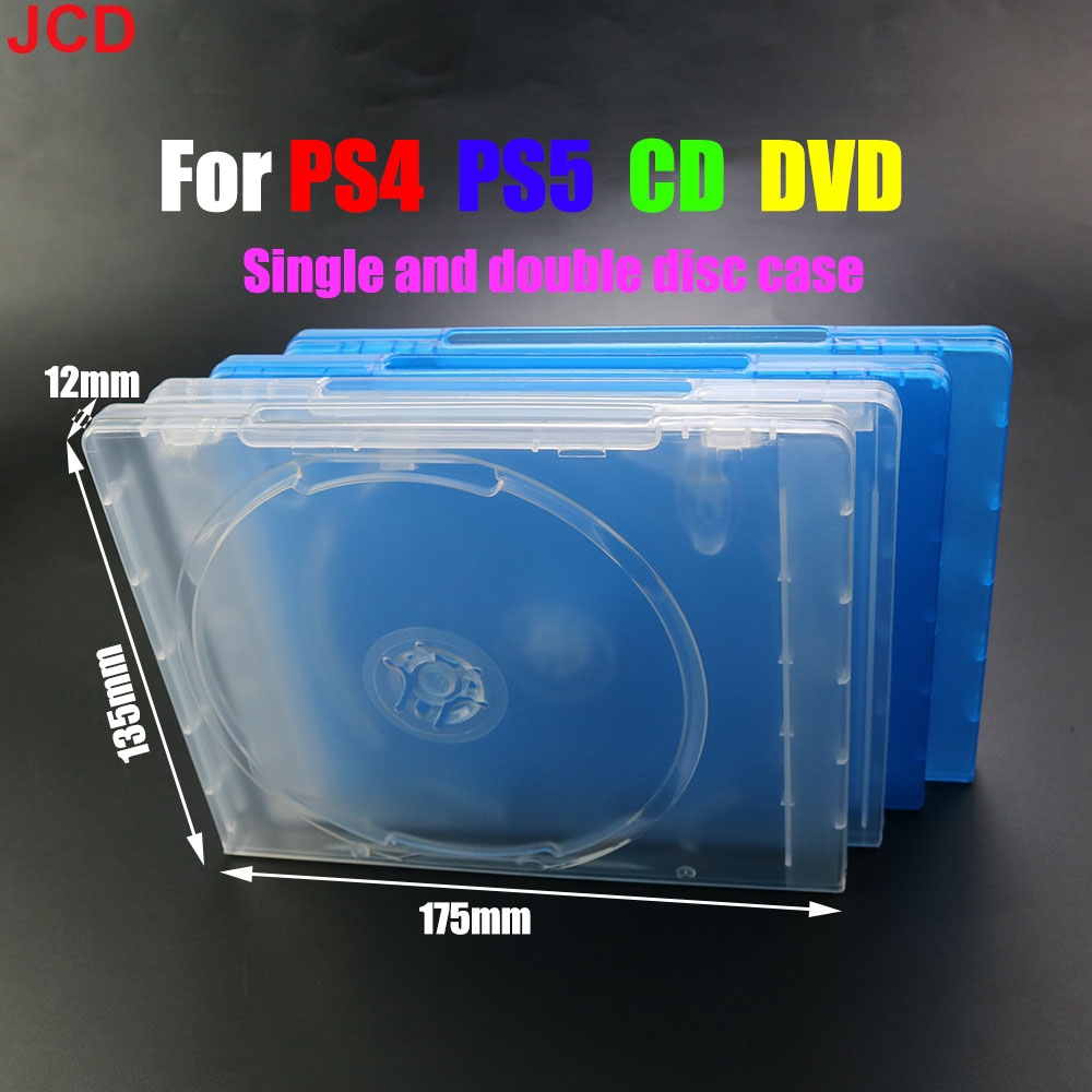 Single Double CD DVD Discs Storage Bracket Holder For PS4 PS5 Game