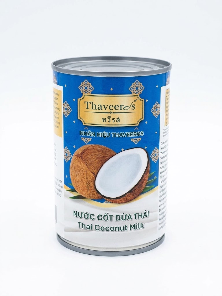Nước cốt dừa Thái Thaveeros 400ml