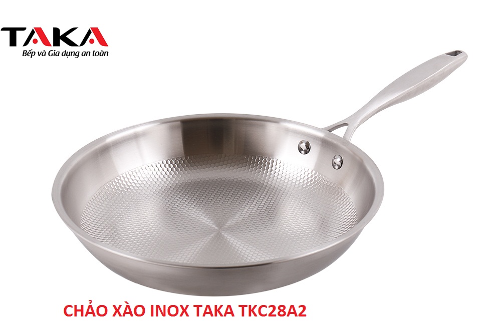 Chảo xào inox taka tkc28a2