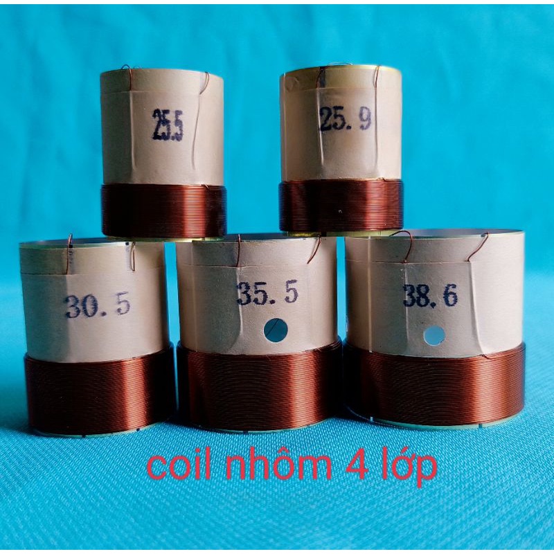 Coil 4 lớp cỡ 25,5 đến 38,6