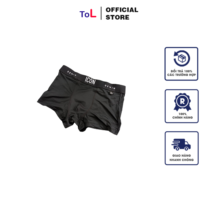 Quần sịp nam boxer icon demin cao cấp