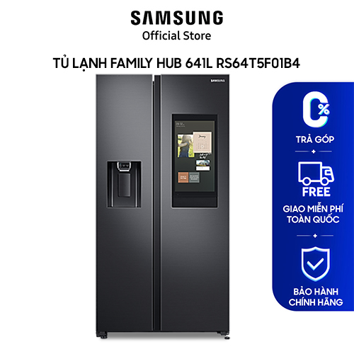 Tủ lạnh samsung family hub 641l rs64t5f01b4
