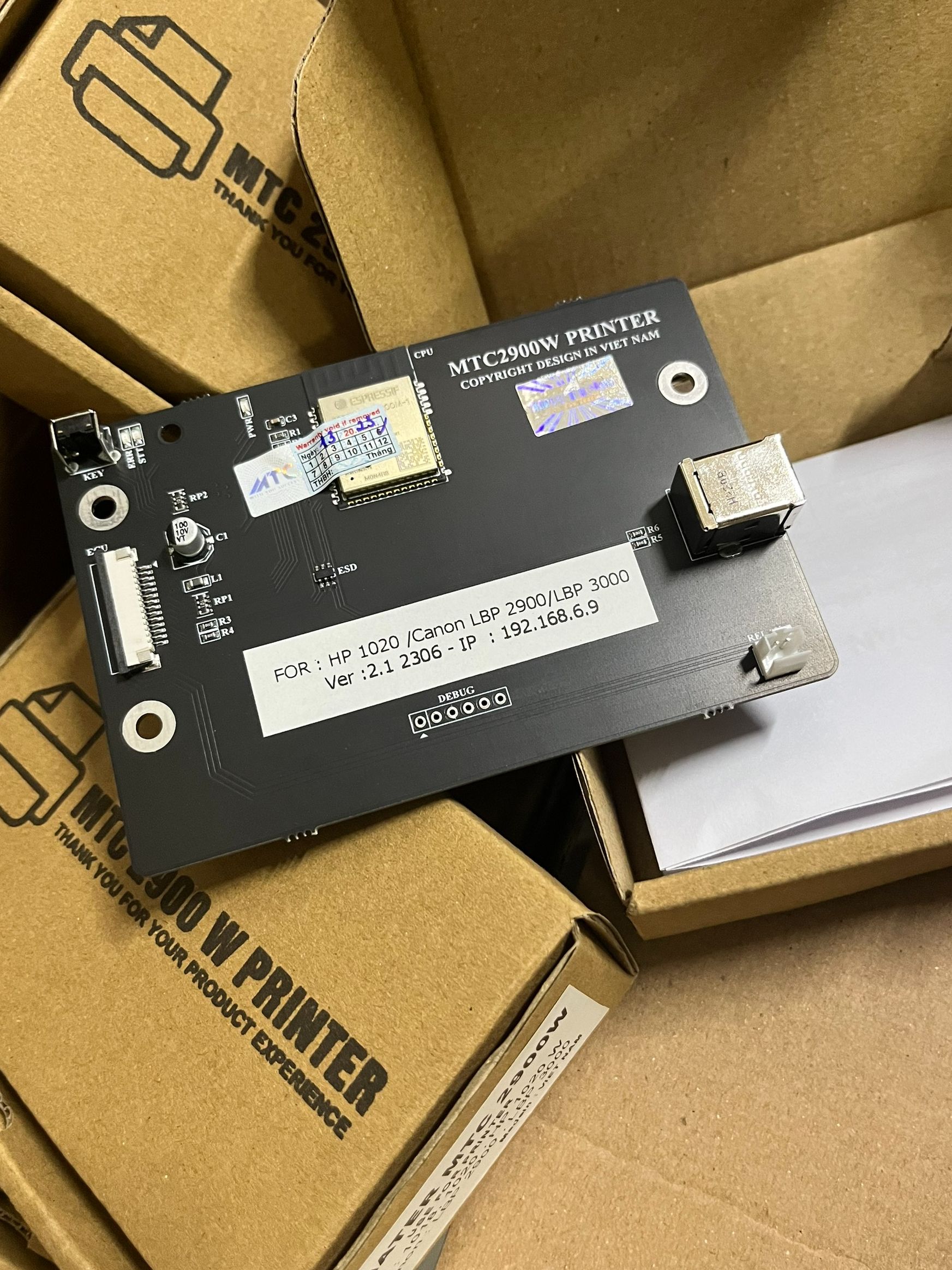 Card formatter máy in canon 2900 đời mới IN ĐƯỢC CẢ QUA MẠNG WIFI - Card formatter máy in 2900 - Board formatter máy in 2900 - Card 2900