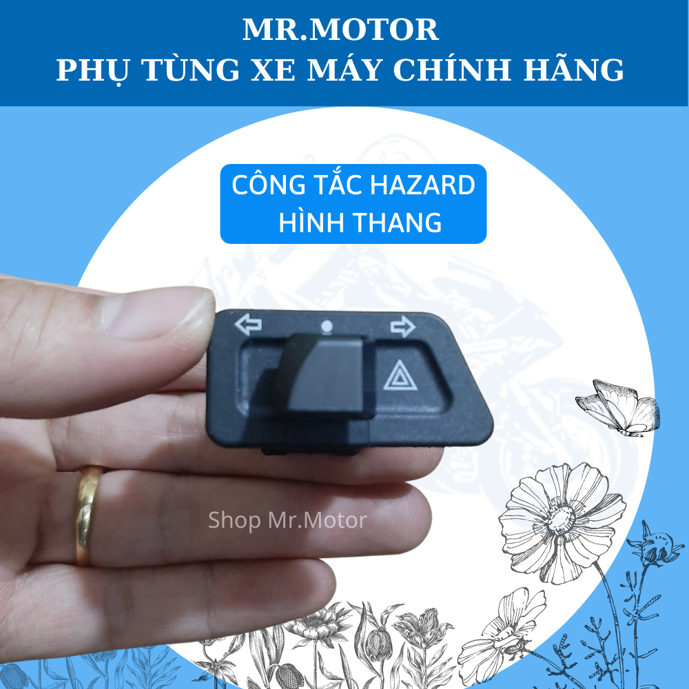 Combo công tắc Hazard - Cục nháy xinhan