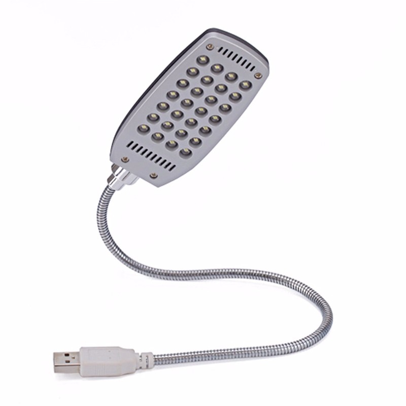 Đèn led 28 bóng đầu usb