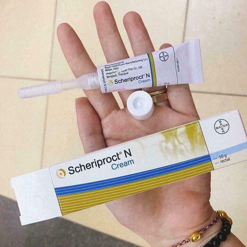 Kem Bôi Trĩ SCHERIPROCT-N -- Thái Lan
