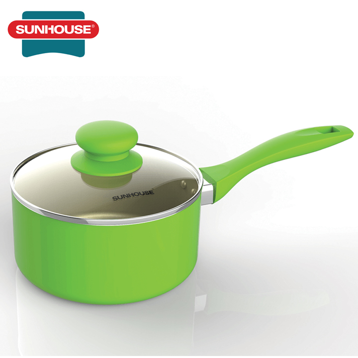 Nồi quấy bột Hợp kim nhôm đáy từ Sunhouse SMP15116 - Quánh quấy bột cho bé