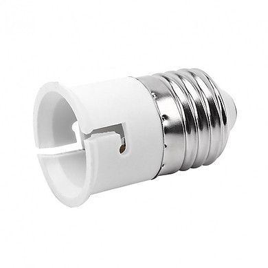 [HCM]Đui đèn E27 sang B22 (màu trắng)