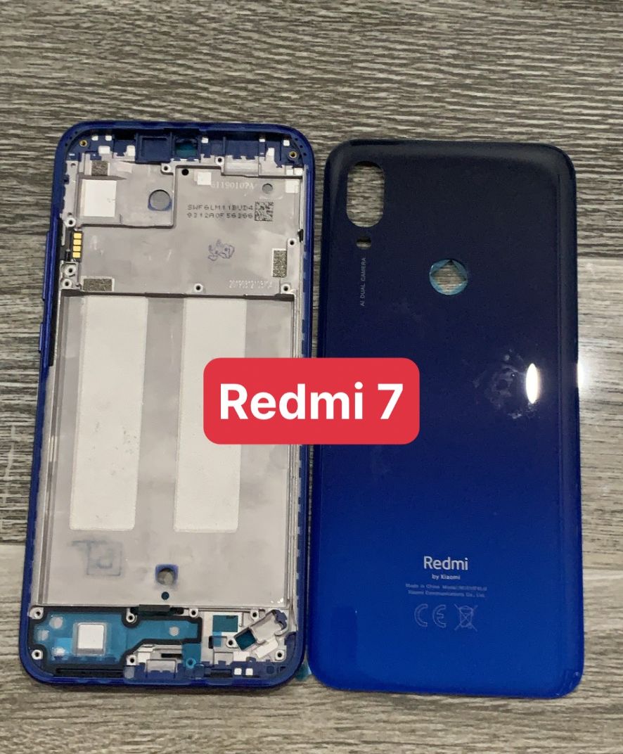 Vỏ bộ Xiaomi Redmi 7 full bộ (khung sườn + nút ,