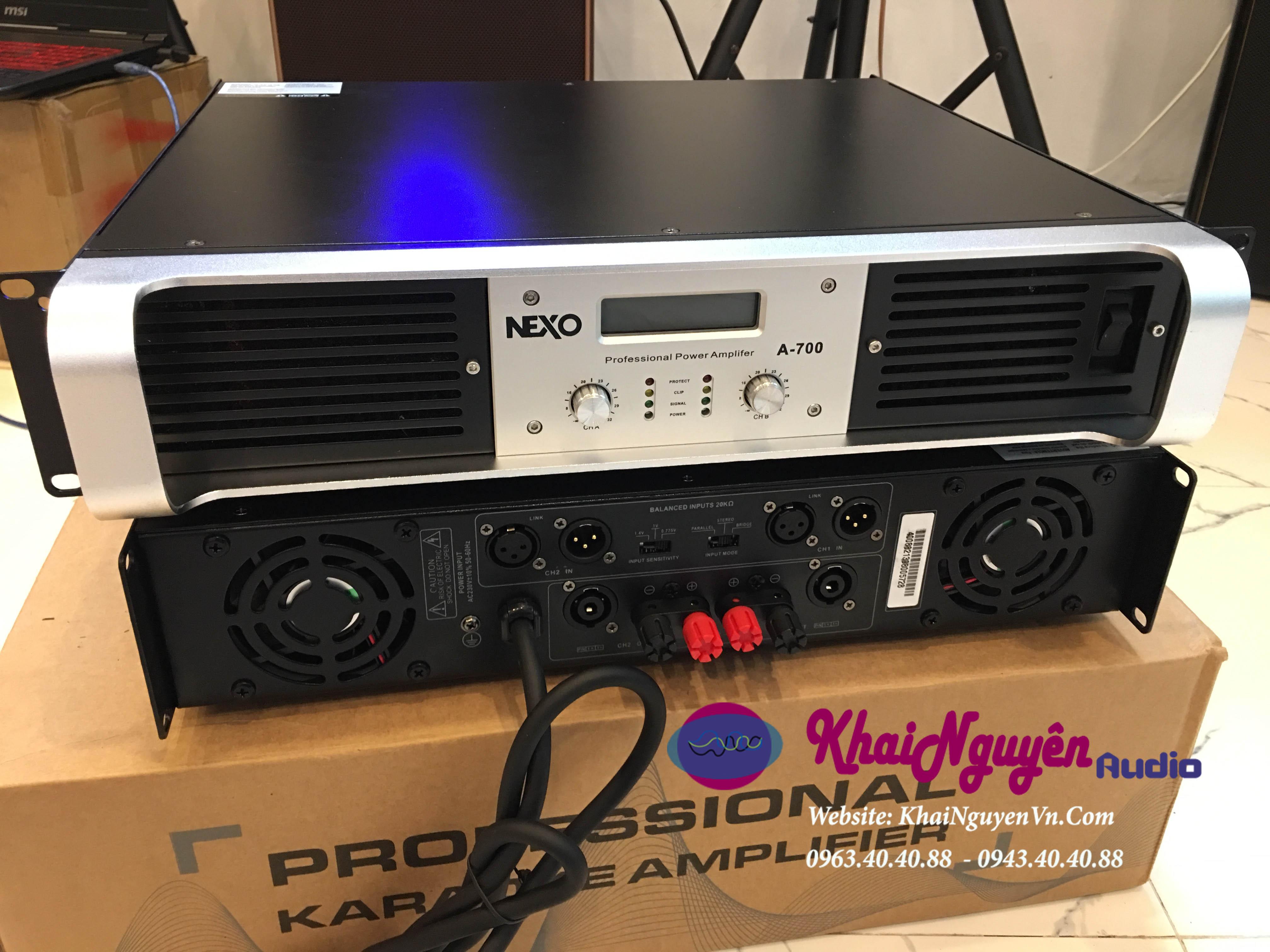 Main công suất nexo a700 class h - 700w x2 kênh