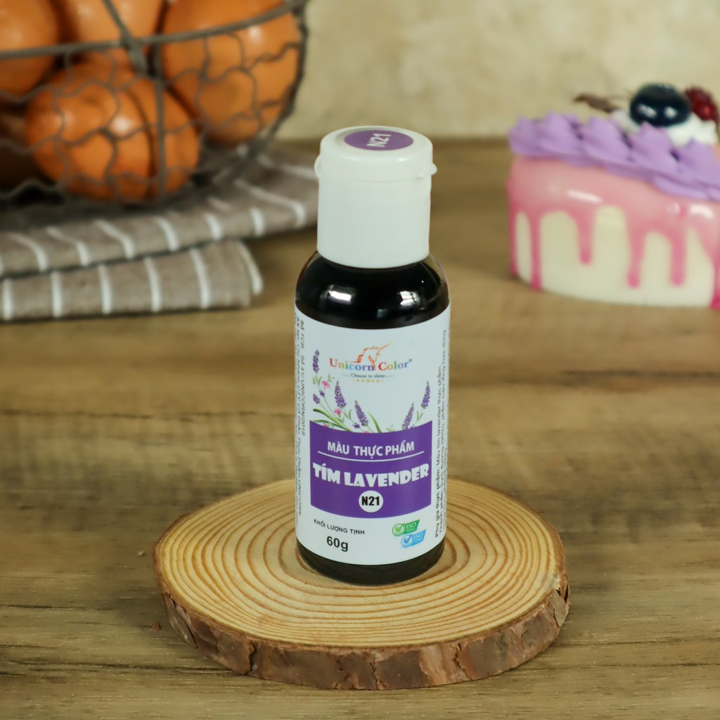 Màu thực phẩm 60g - Tím Lavender - Unicorn color