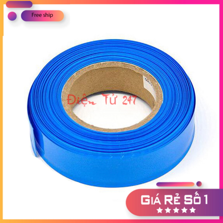 Màng co nhiệt bọc cell pin bản 18mm
