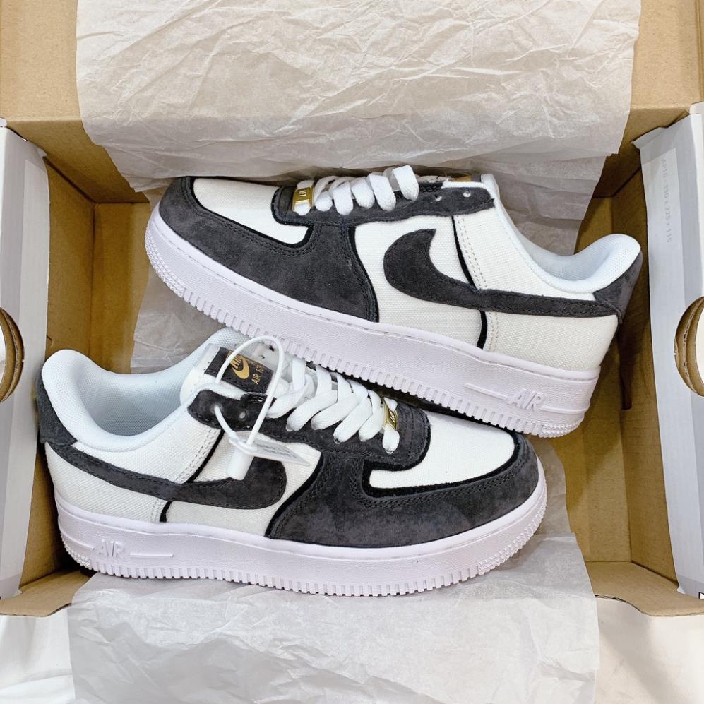 Giày thể thao, giày sneaker af1 màu lông chuột nam nữ fullbox