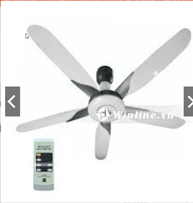 Hàng chính hãng ] quạt trần vinawind qt1500x - 5 cánh điện cơ thống nhất có điều khiển từ xa-cánh nhôm,rẻ ,bền,đẹp