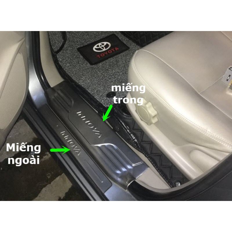 Ốp bậc cửa innova 2007-2015