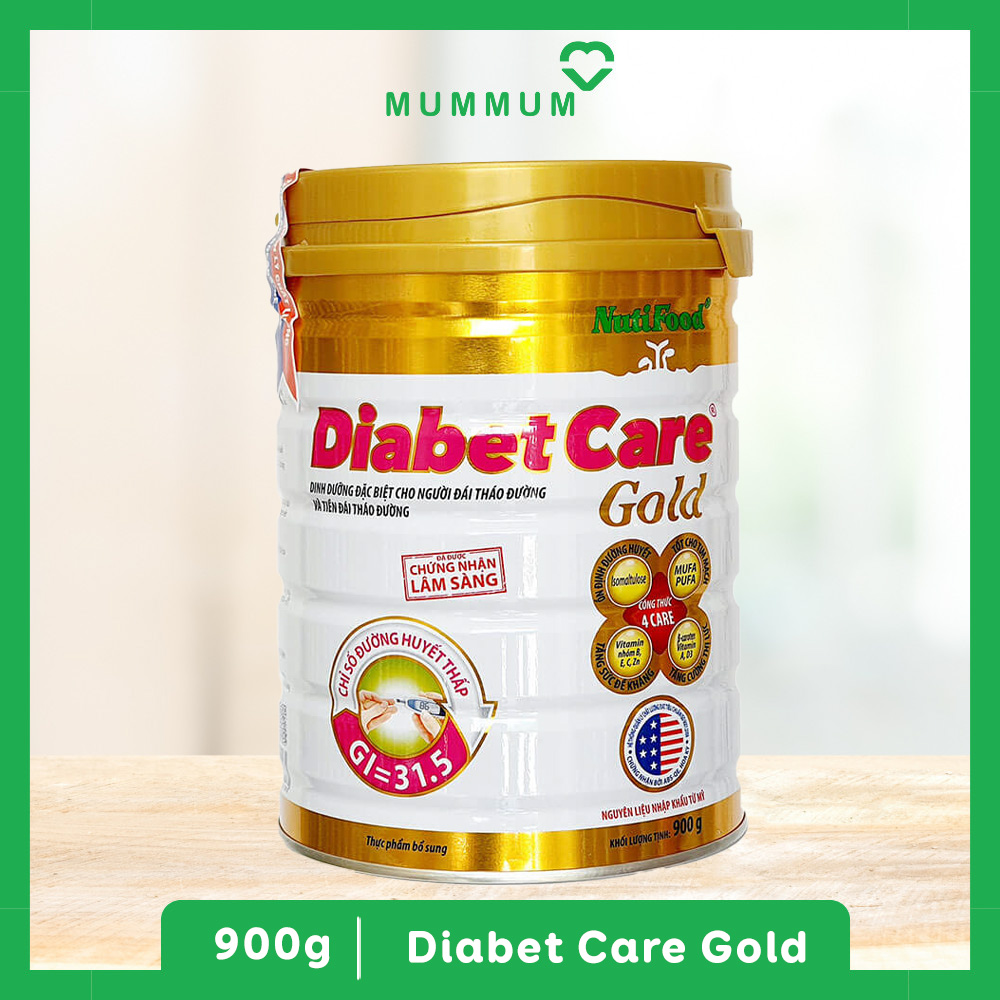 Sữa bột Diabet care lon 900g, cho người tiểu đường