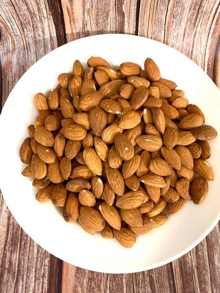 100gr hạnh nhân chín rang nguyên vị đã bóc vỏ