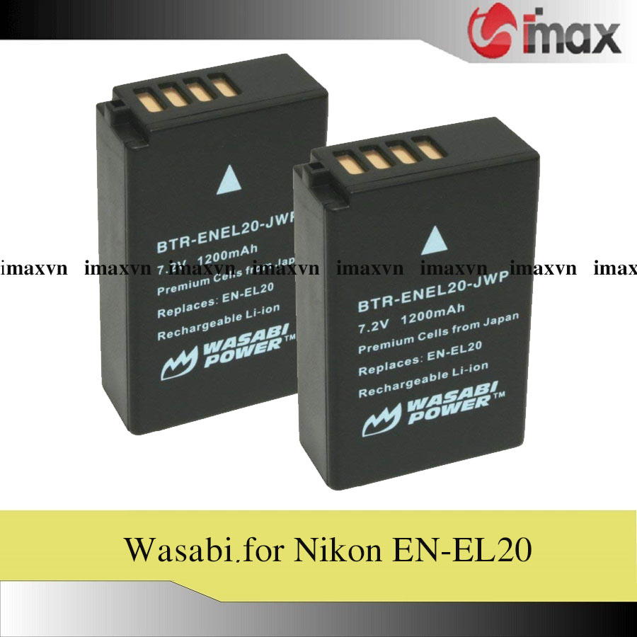 Pin máy ảnh Wasabi for Nikon EN-EL20