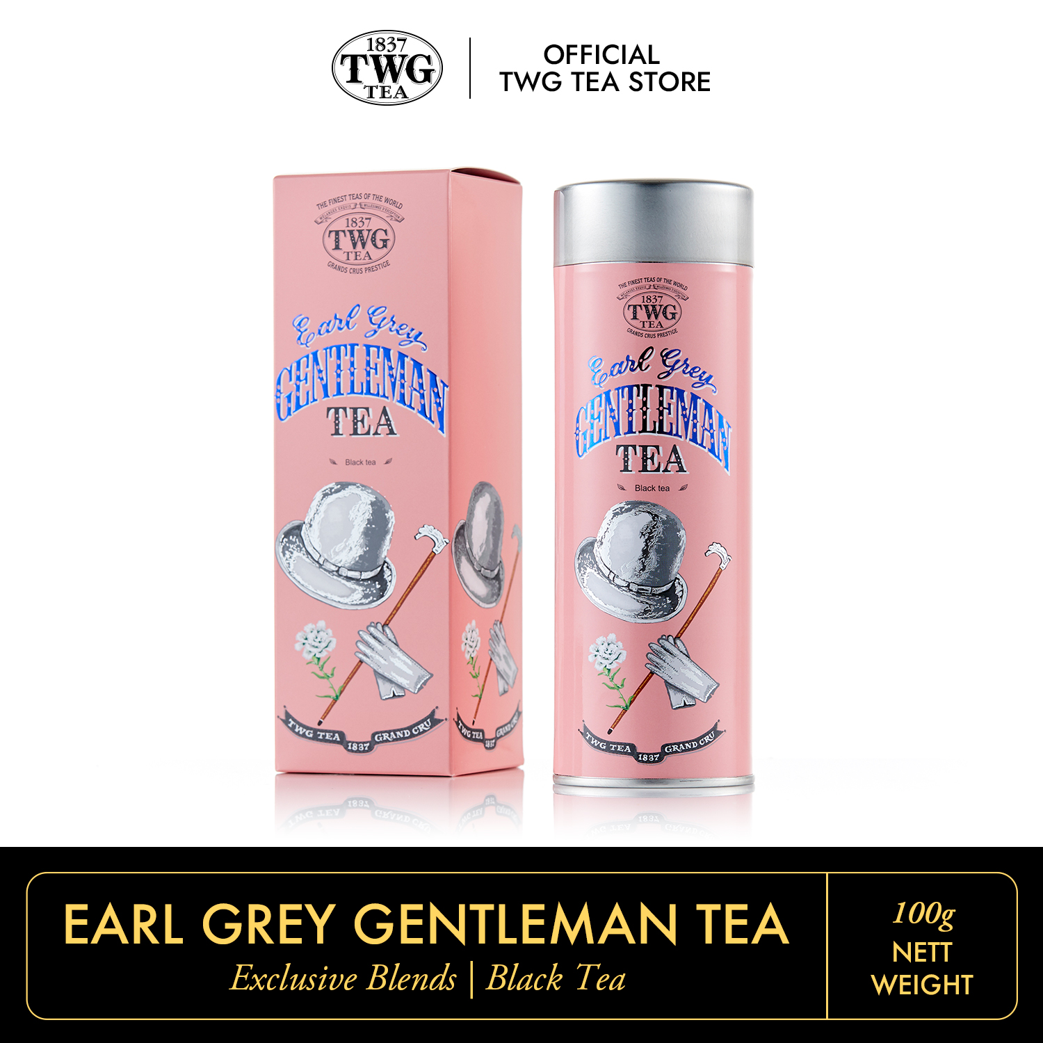 Trà twg tea - earl grey gentlement | trà đen