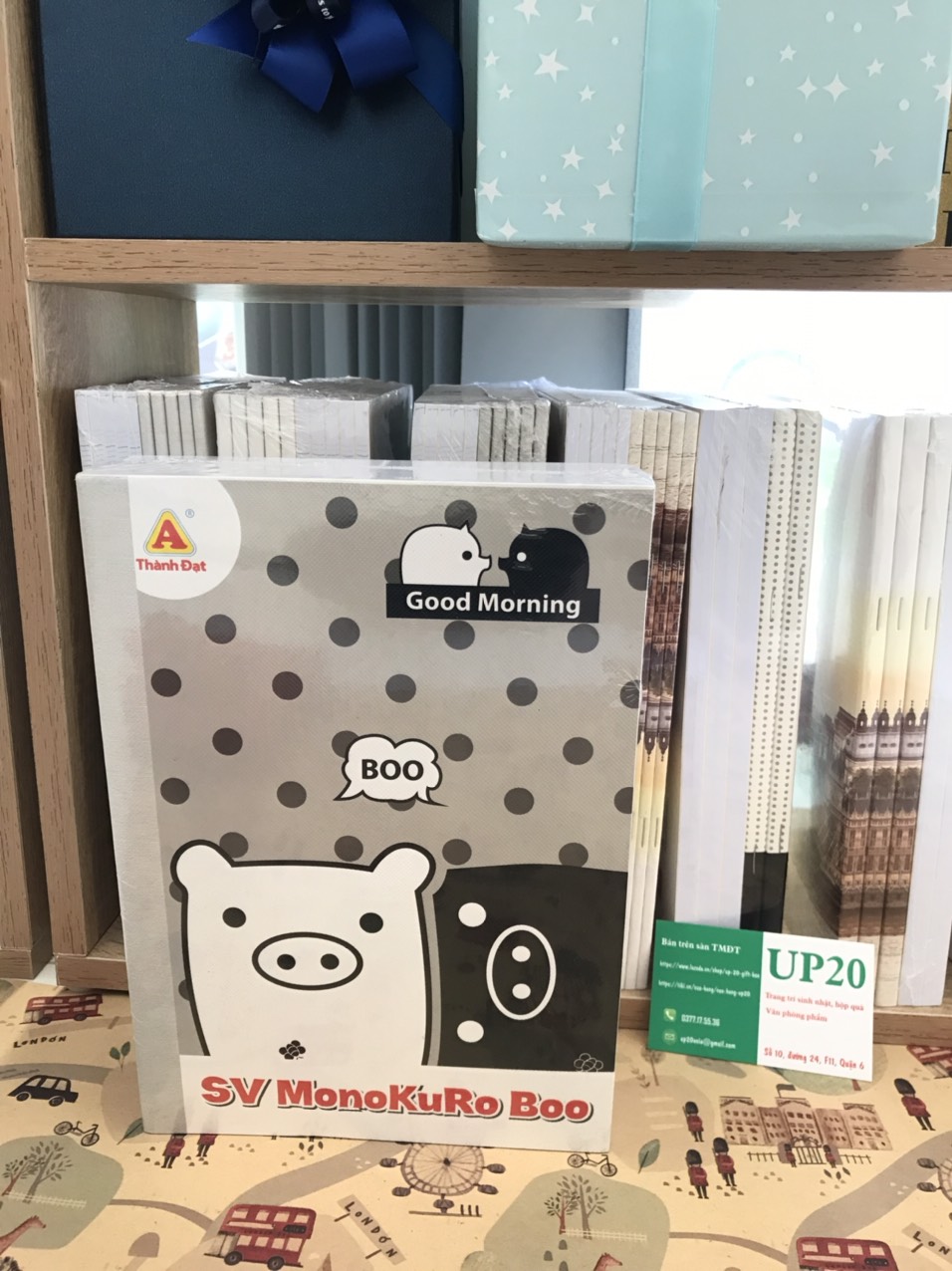 Combo 10 cuốn tập sinh viên 96 trang MonoKuRo Boo