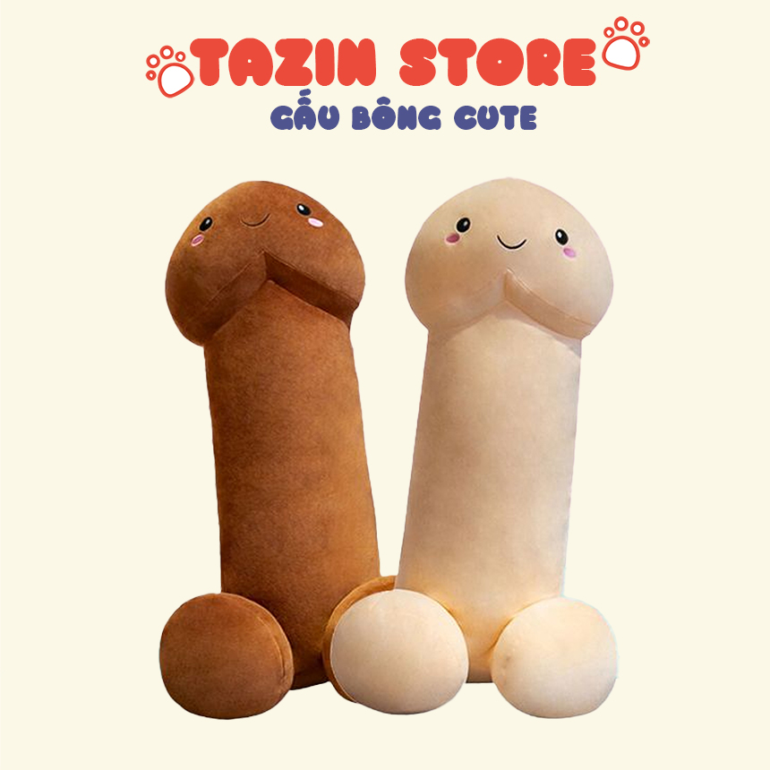 Gấu bông gối ôm hình ciu dài tazin shop