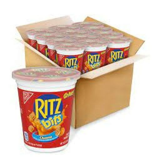Bánh Ritz Bits Cheese Cracker Sandwiches Go Pak của Mỹ trọng lượng 85g/ly
