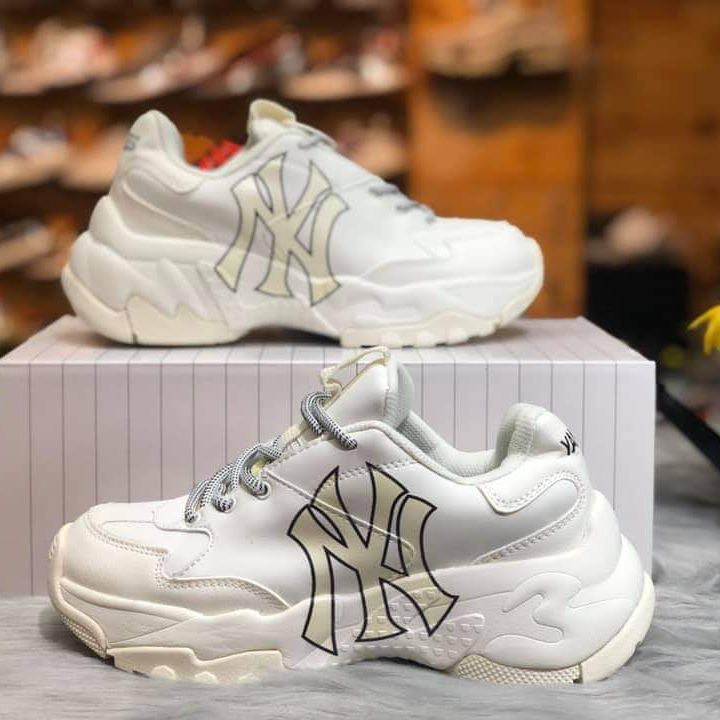 Giày Sneaker MLB Yankess chữ NY vàng