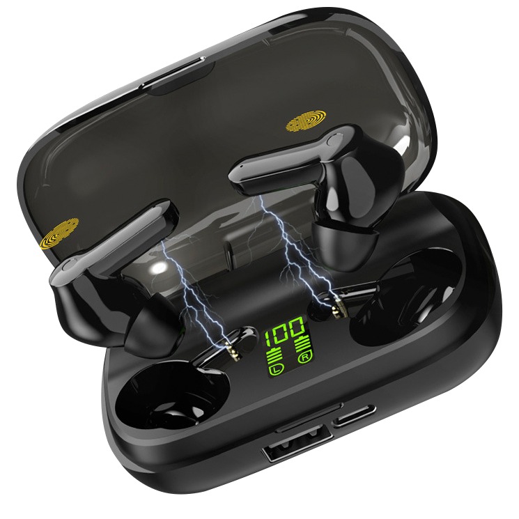 Tai Nghe Bluetooth không dây True Wireless PKCB 1200MAH - Hàng chính hãng