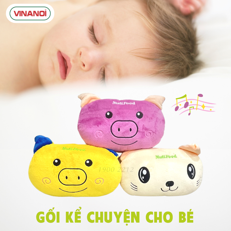 Gối kể chuyện cổ tích ru bé ngủ ngon