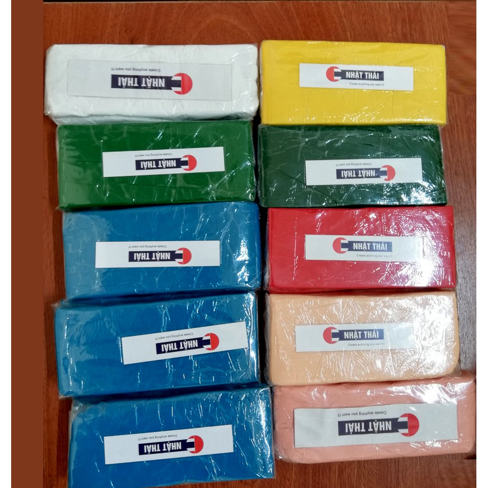 ĐẤT SÉT POLYMER CLAY TRẮNG - NẶN BÚP BÊ, ĐỒ CHƠI CAO CẤP, MÔ HÌNH QUÁI VẬT, KHUÔN MẪU