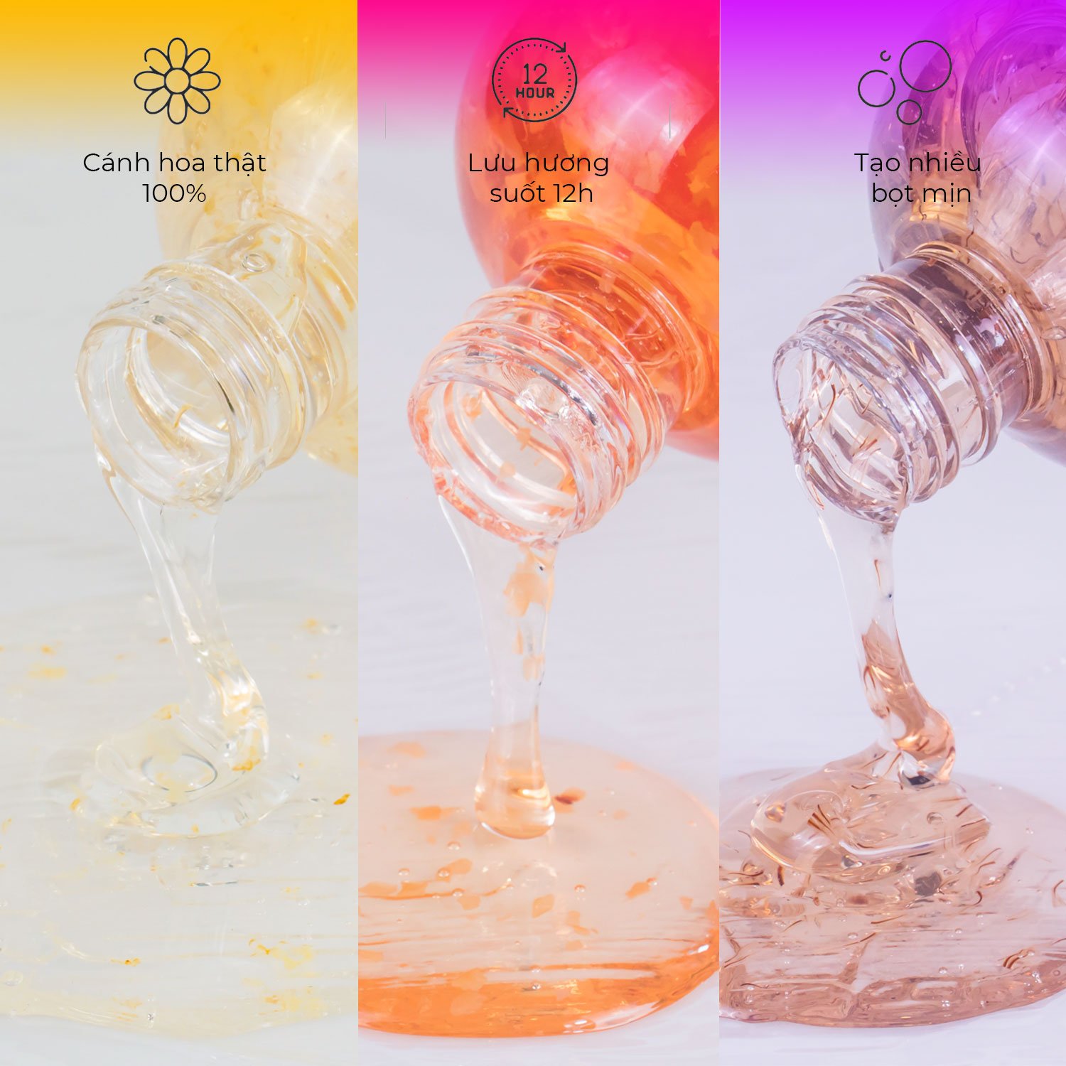 Sữa Tắm Nước Hoa Nhật Bản Avatar Lưu Giữ Cánh Hoa Thật Lavender - Hoa Hồng - Mộc Quế Giúp Dưỡng DaTrắng Mịn, Chống Lão Hóa, Hoàn Toàn Tự Nhiên Chai 500ml