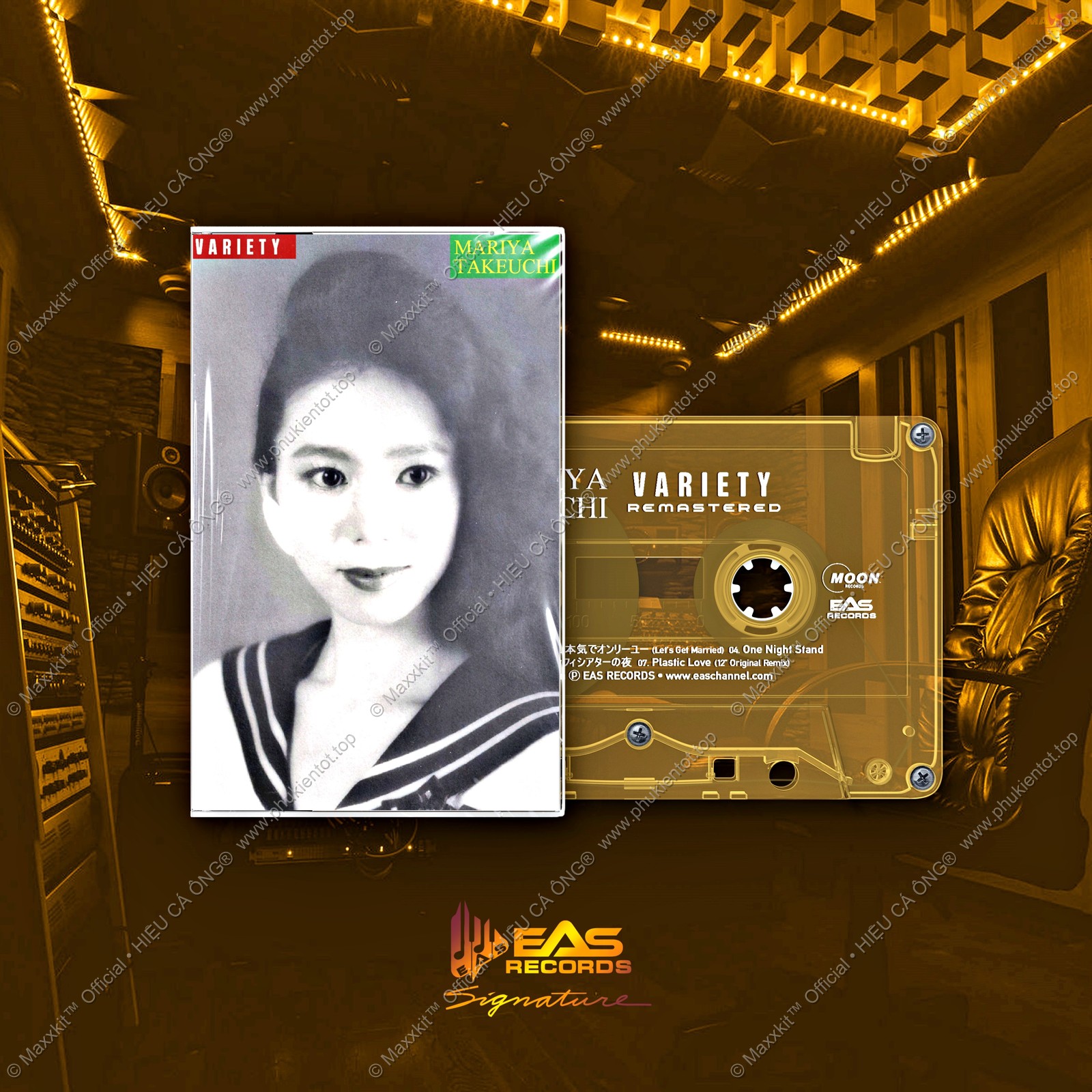 Băng cassette nhạc variety - mariya takeuchi - eas records
