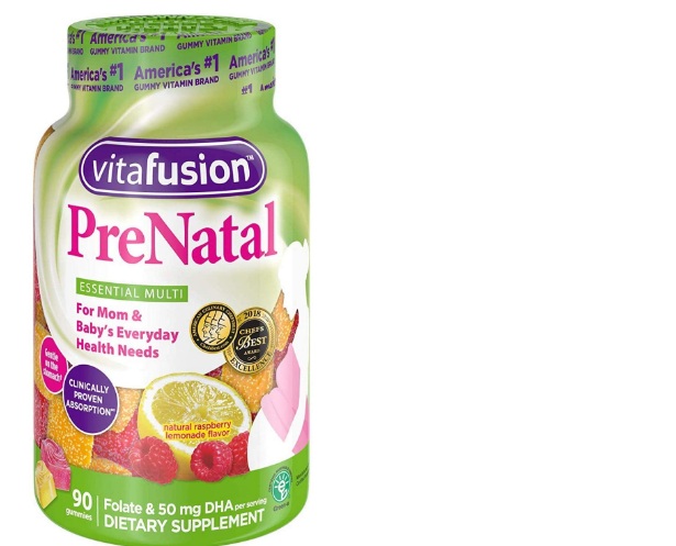 KẸO DẺO VITAFUSION PRENATAL 90 GUMMIES CHO MẸ BẦU VÀ BÉ