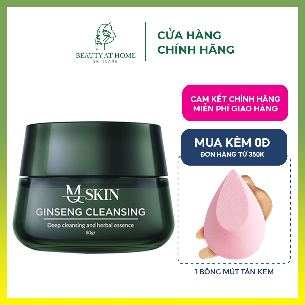 Bột nhân sâm mq skin làm nhanh tái tạo da giúp làm sạch gấp 5 lần nuôi dưỡng sâu, giảm sưng - Beauty at home