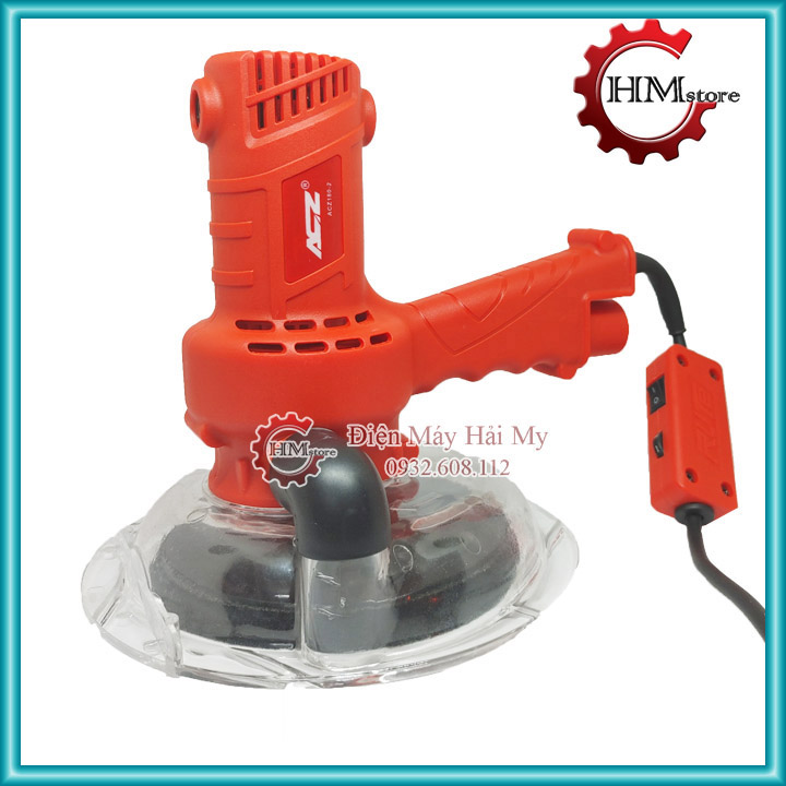 Máy chà nhám tường ACZ 180-2 không đèn / Công suất 650w / Máy chà tường có hút bụi, máy chà tường sơn nước - Bảo hành 6 tháng - HẢI MY STORE